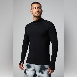 Fabletics The Training Day Quarter Zip NWT large
